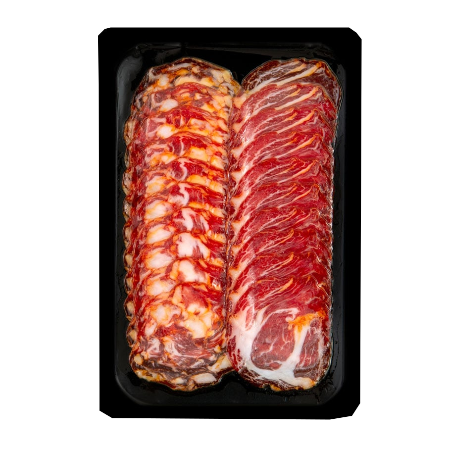 Mixed Platter Loin End + Cured Neck - Black Pork - 70g - 155060