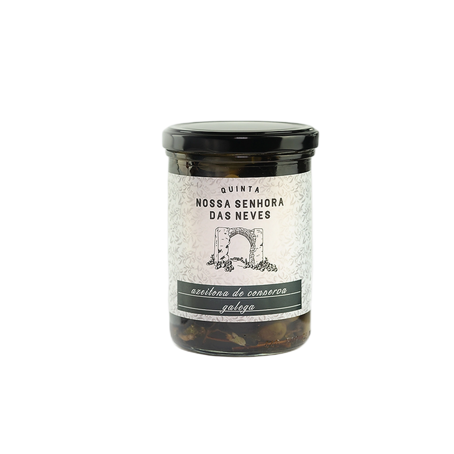 Olives de Galice au sel, à l'origan et au laurier - Conservées - 435 g
