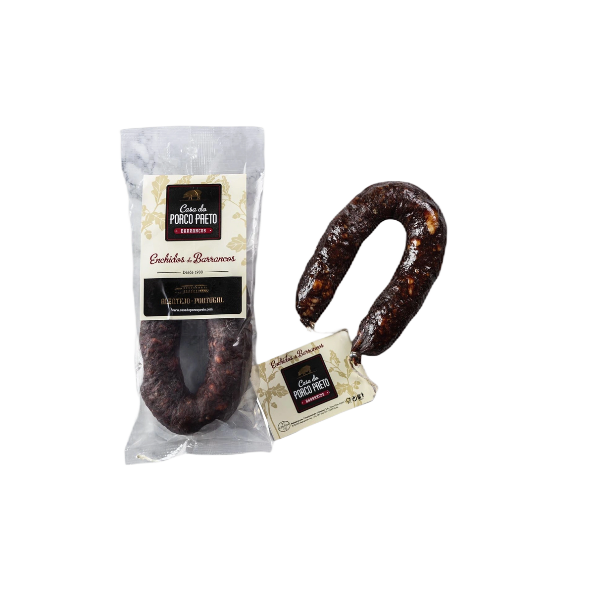 Chouriço de Vinho de Barrancos - Porco Preto - 200 g