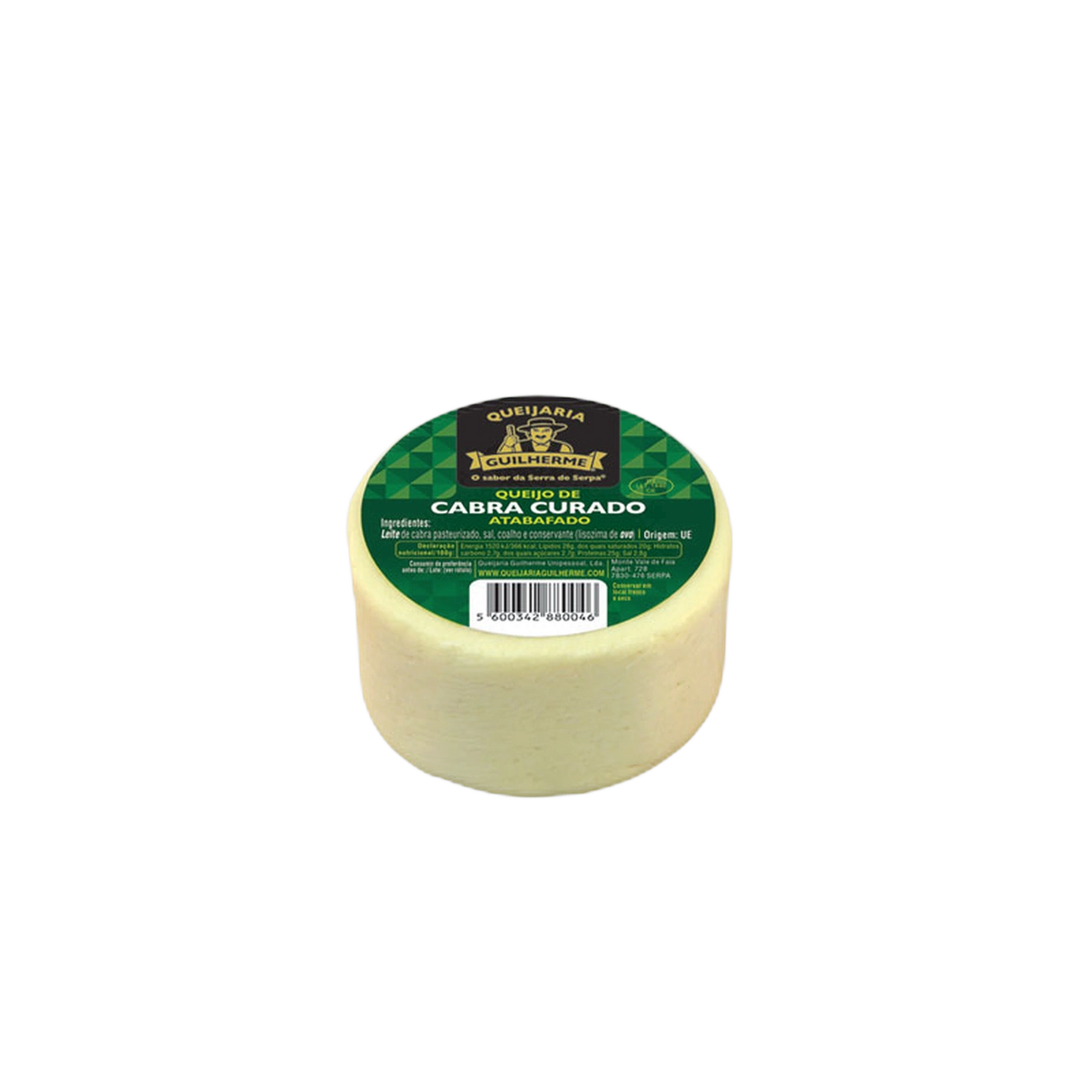 Queijo de cabra curado atabafado pequeno de 80 g