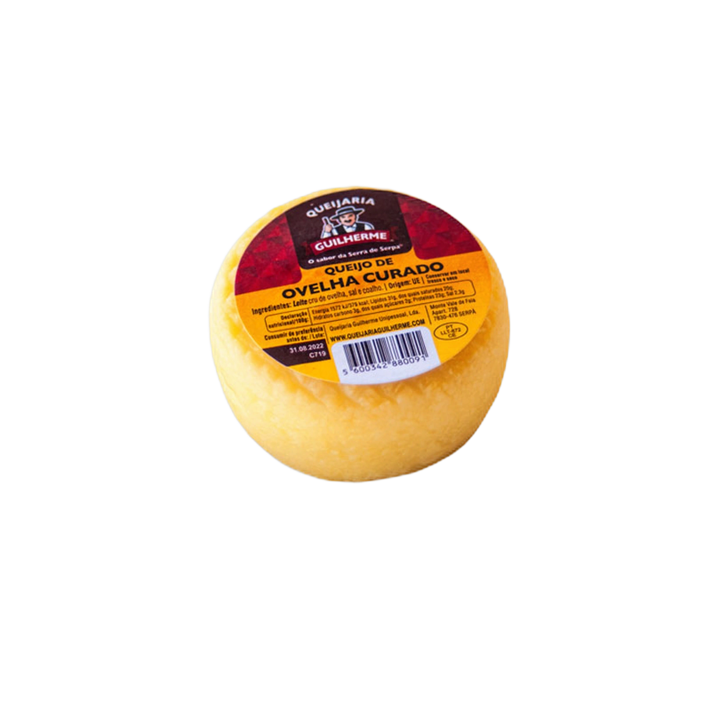 Queijo de ovelha curado pequeno de 110 g