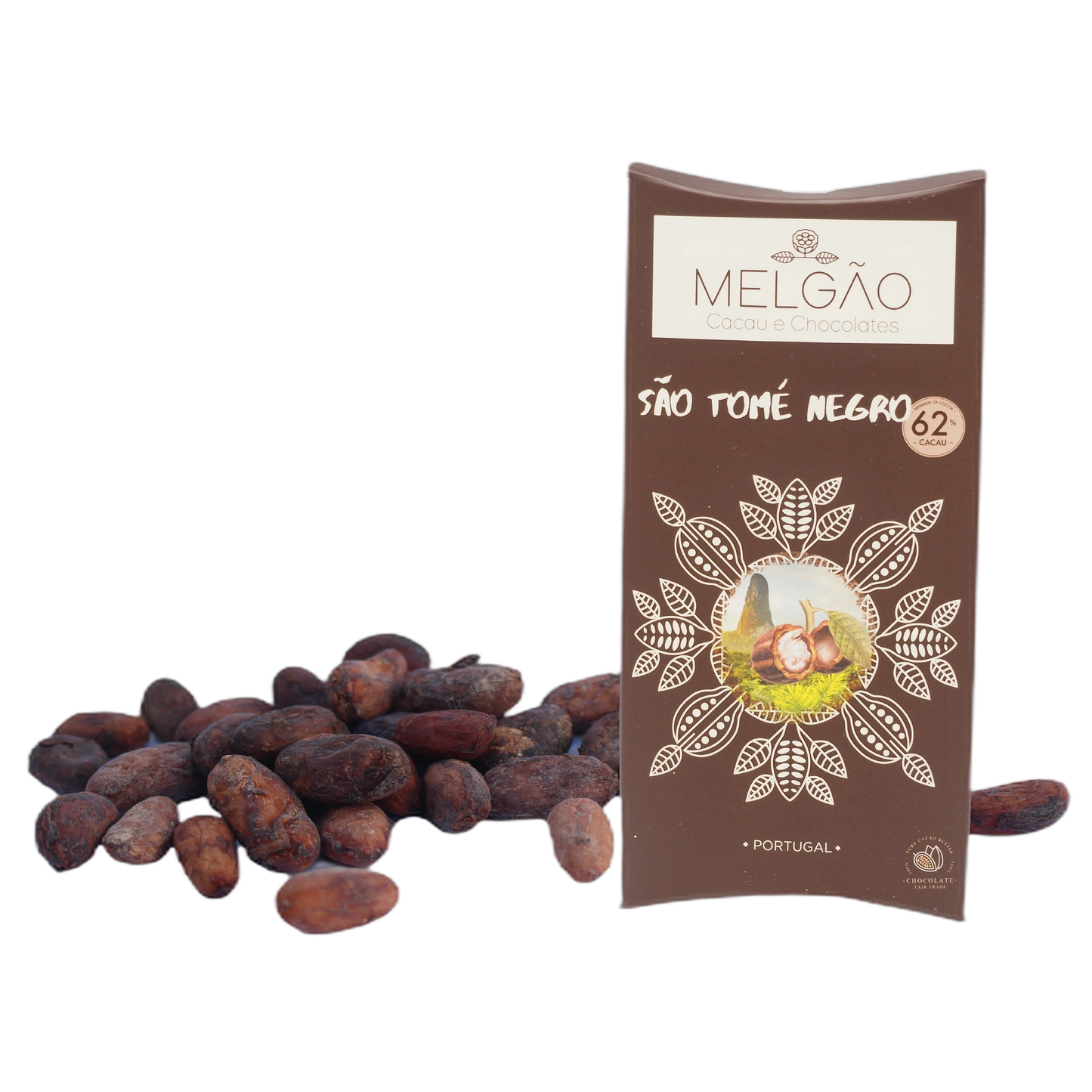Dark Chocolate Bar - São Tomé Dark - 62% - 100g - MT00401