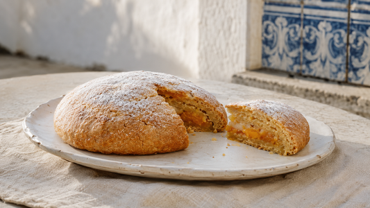 Pão de Rala de Évora — doce conventual alentejano de amêndoa e gemas, especialidade da tradição eborense