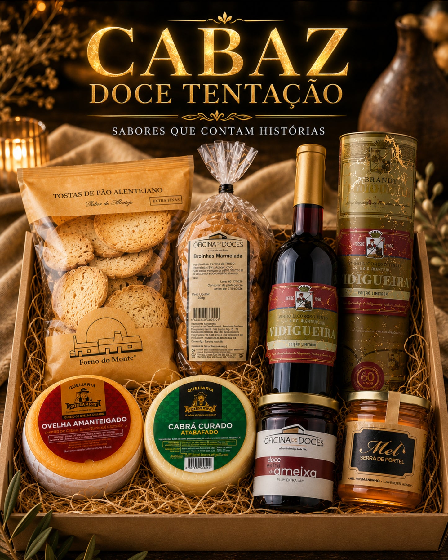 Panier gourmand - Douce tentation