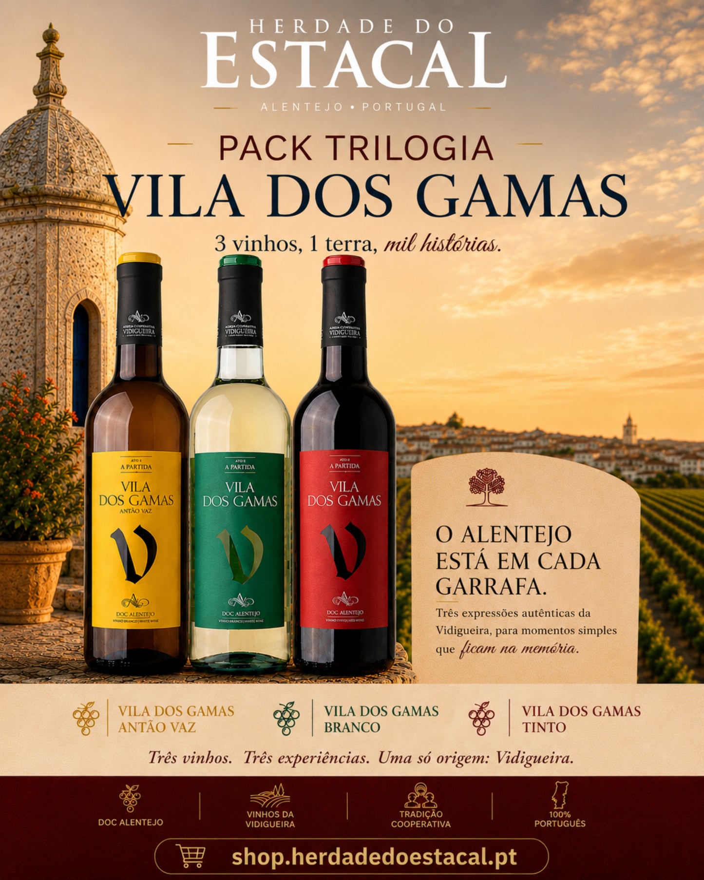 Pack Triologia Vila dos Gamas