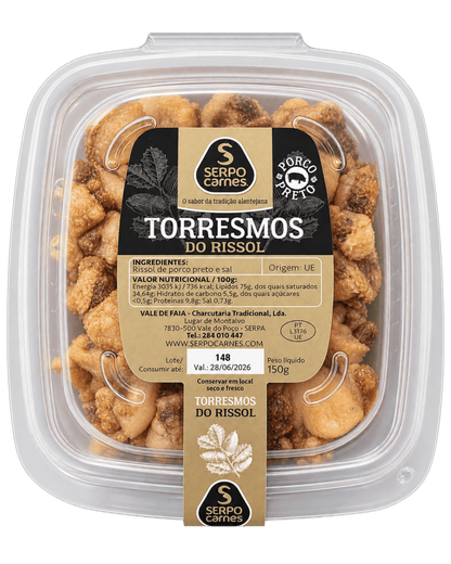 Torresmo do Rissol de Porco Preto - 150g - SC007