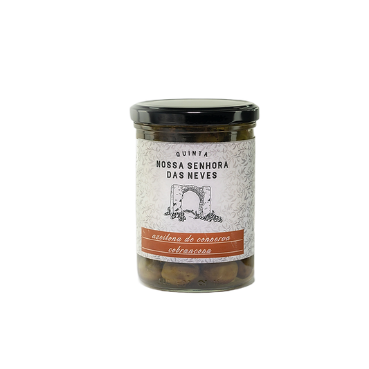 Cobrançosa Olives with Salt, Oregano and Bay Leaf - Preserved - 435g