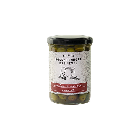 Cordovil Olives with Salt, Oregano and Bay Leaf - Preserved - 435g