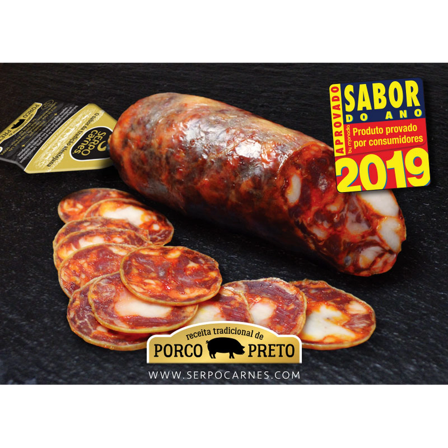 Saucisse de porc noir - 300 g - SE006