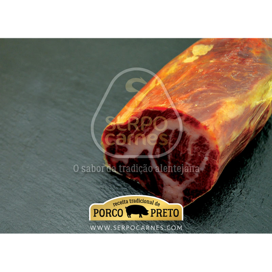 Black Pork Cachaço Cured Sausage - Half - 200gr - SE010