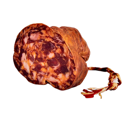 Saucisse Paio traditionnelle - Porc noir - Demi-saucisse - 153005