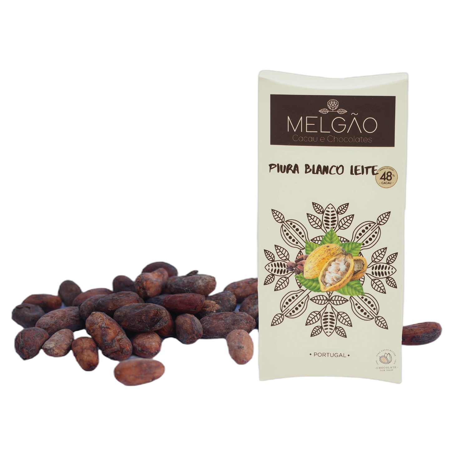Milk Chocolate Bar - Piura Blanco Milk - 48% - 100g - MT00301