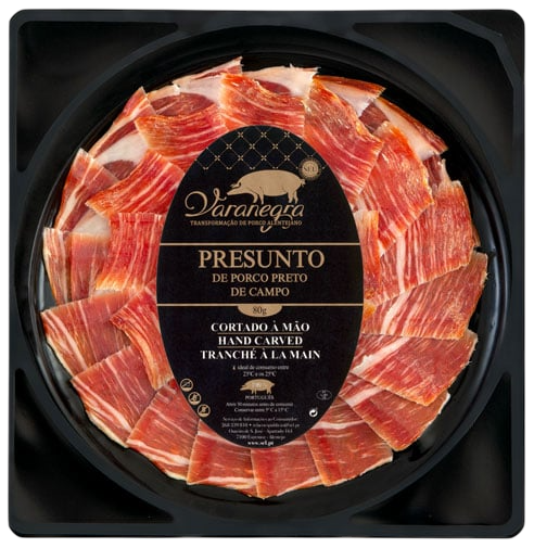 Varanegra Ham - Iberian Pork - Hand-Sliced - 80g - 255917