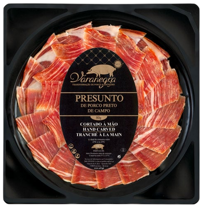 Varanegra Ham - Iberian Pork - Hand-Sliced - 80g - 255917