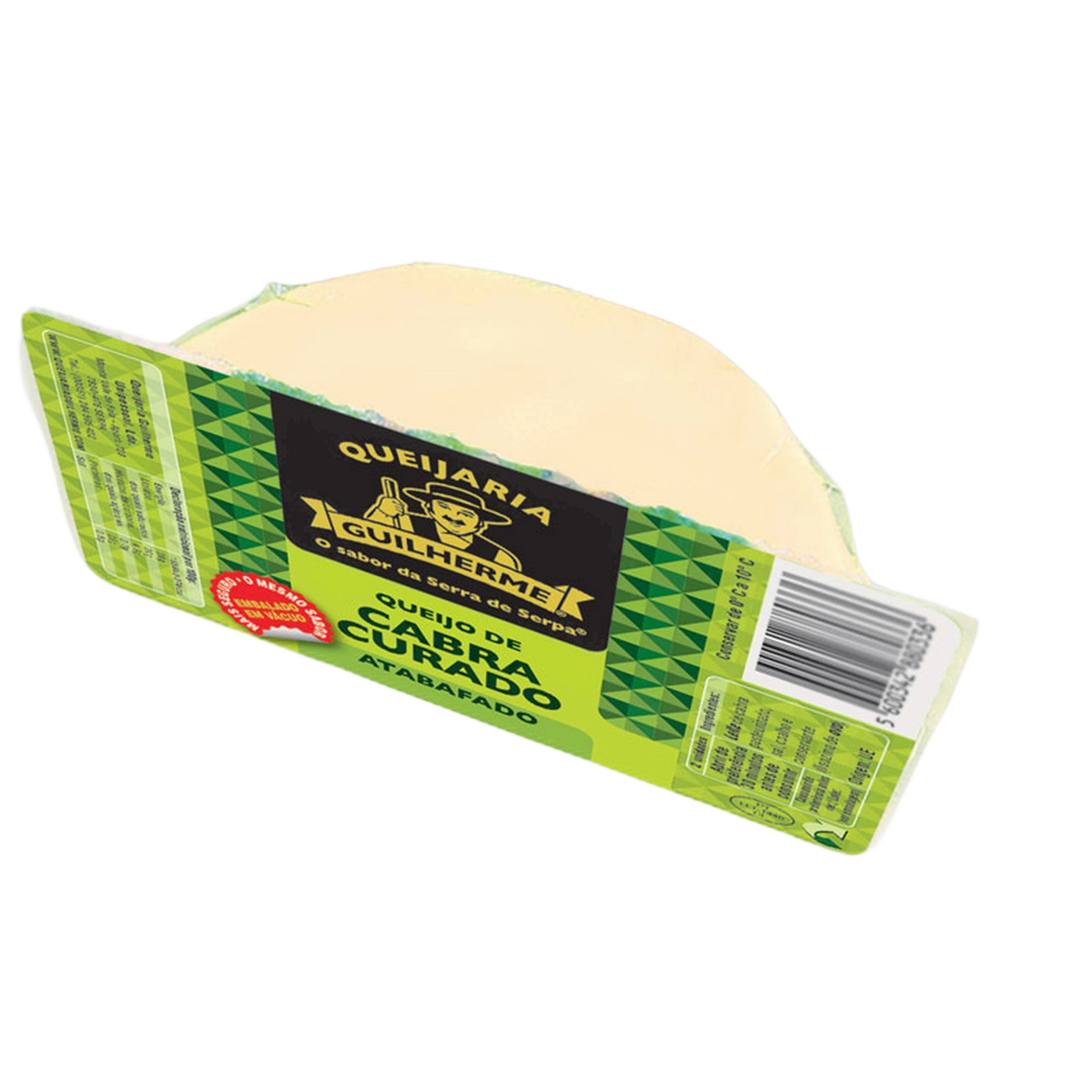 Metade de queijo de cabra curado atabafado de 300 g