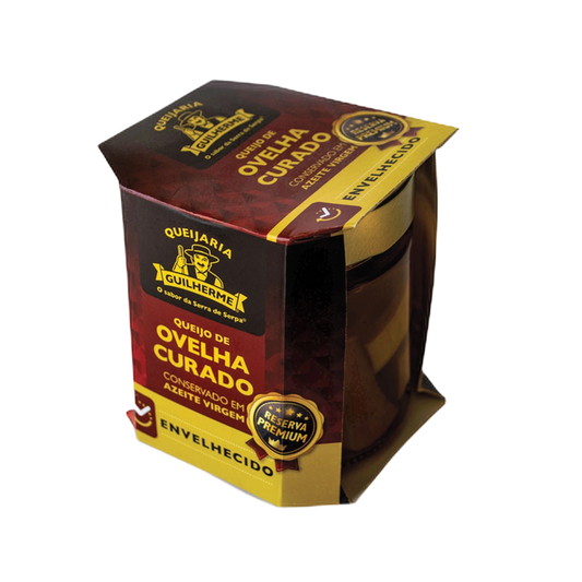 Queijo de ovelha curado Reserva Premium conservado em azeite, 180 g