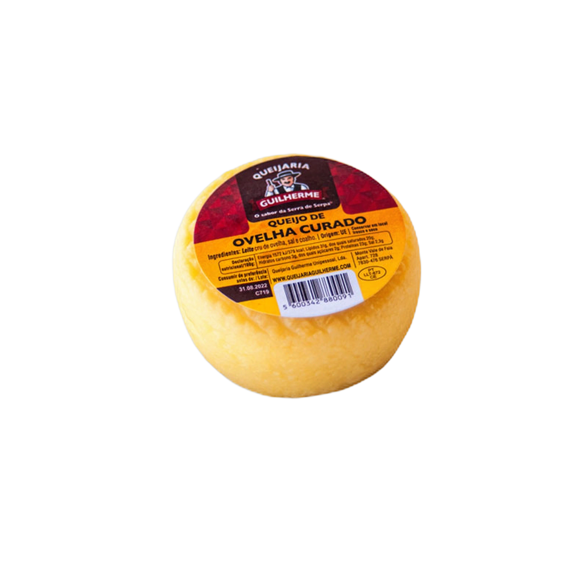 Queijo de ovelha curado pequeno de 110 g
