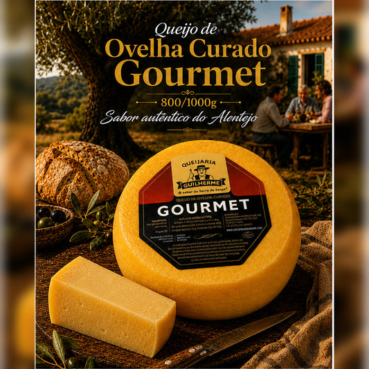 Queijo de Ovelha Curado Gourmet - 800 a 1000 g