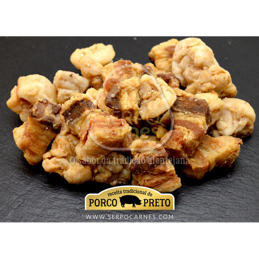 Loose Black Pork Rind - 150g - SC008